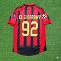 AC Milan Home Retro Football Jersey – Stephen El Shaarawy #92 – Back View