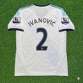 2012/13 Branislav Ivanovic Chelsea Retro White Football Jersey – Back View