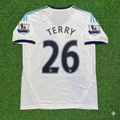 2012/13 John Terry Chelsea Retro White Football Jersey – Back View