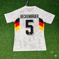 Franz Beckenbauer #5 Germany Deutschland Special Edition Football Jersey – Back View