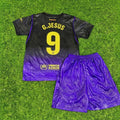 Gabriel Jesus #9 Barcelona 2027 New Season Away Kids Jersey – Back View
