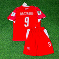 Johan Manzambi #9 Switzerland 2026 World Cup Children Jersey – Back View