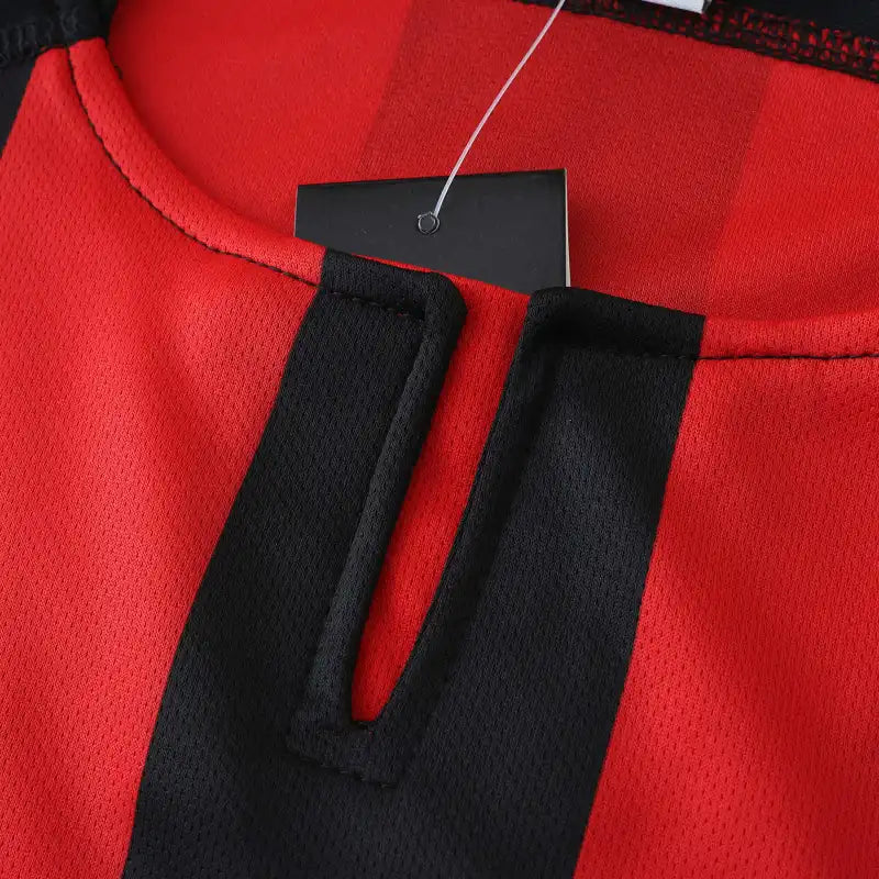 AC Milan 03/04 Season Home Black And Red Retro Football Jersey – 5