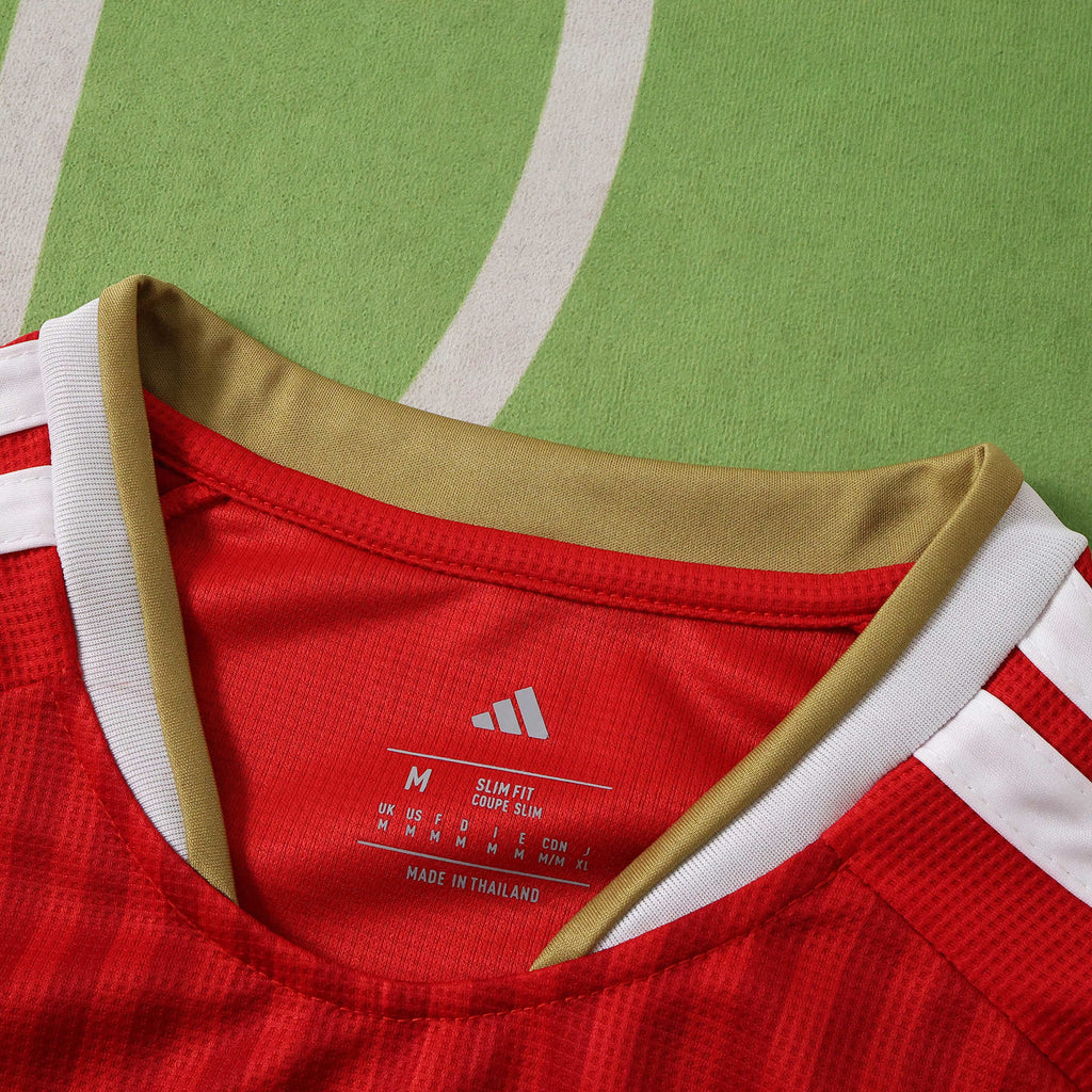 F.C Bayern München 2026-2027 Season Home Long Sleeve Retro Football Jersey Trikot Maillot V3