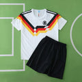 1990 Germany Home Retro Kids Football Kit – Back View