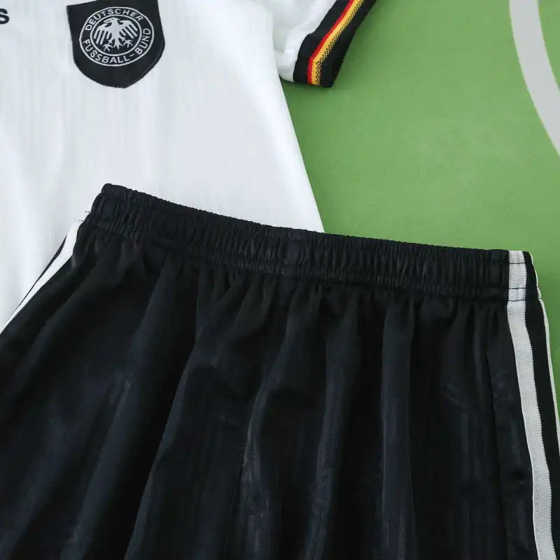 1996 Germany Home Retro Kids Football Kit – 6