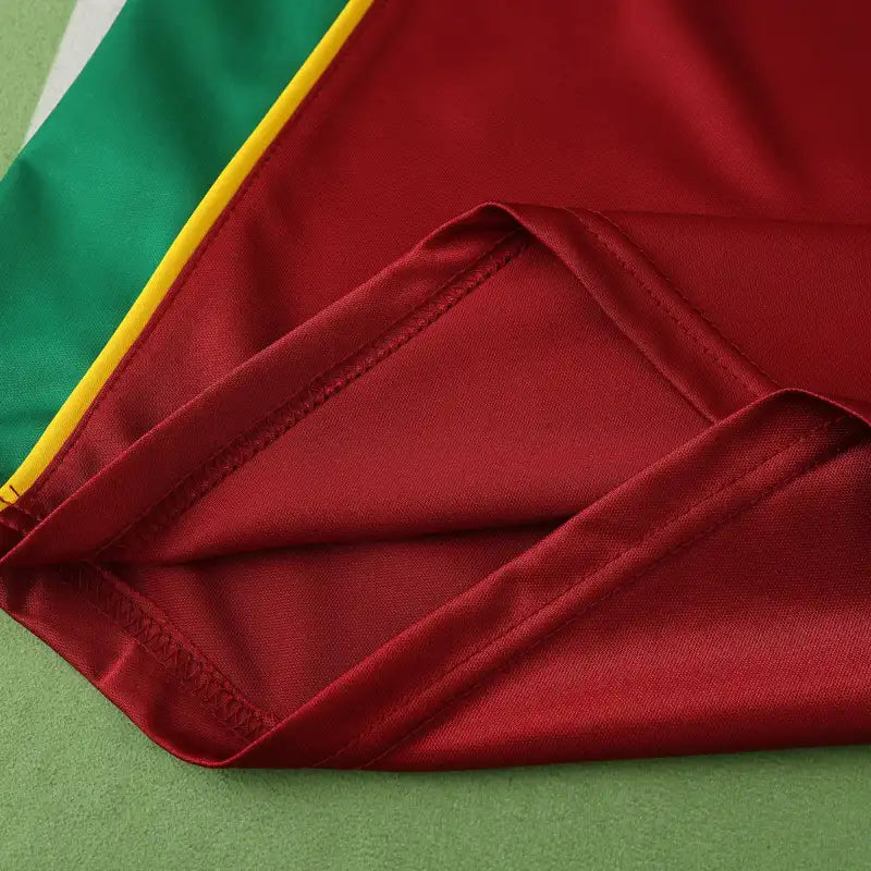 1998 Portugal Home Red Retro Football Jersey – 5