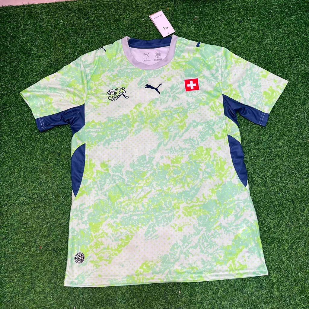Ruben Vargas #17 Switzerland 2026 World Cup Away Kit Jersey – Front View