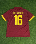 Manuel De Rossi #16 Retro Football Jersey – Back View