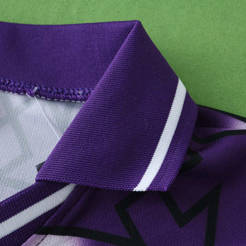 1992/93 Fiorentina Away Kids Retro Football Jersey – Detailed View