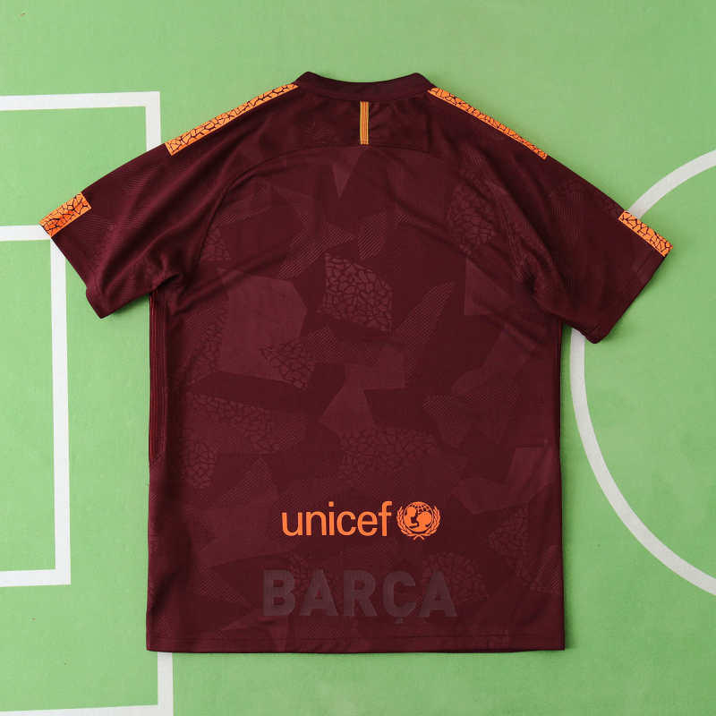 2017/18 Barcelona Season Third Retro Football Jersey – 9