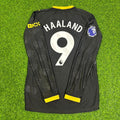 Erling Haaland #9 Manchester City 2026/2027 New Season Away Black Long Sleeve Jersey – Back View