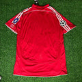 Liverpool 2007/08 CL Jersey – Back View