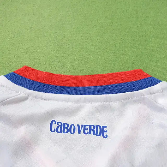 Cape Verde 2026 World Cup Kids Football White Jersey Kit – 6