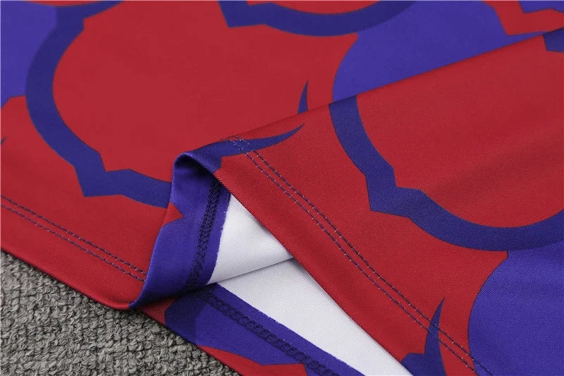 Barcelona Tracksuit Red Blue Training Top Pack – 8
