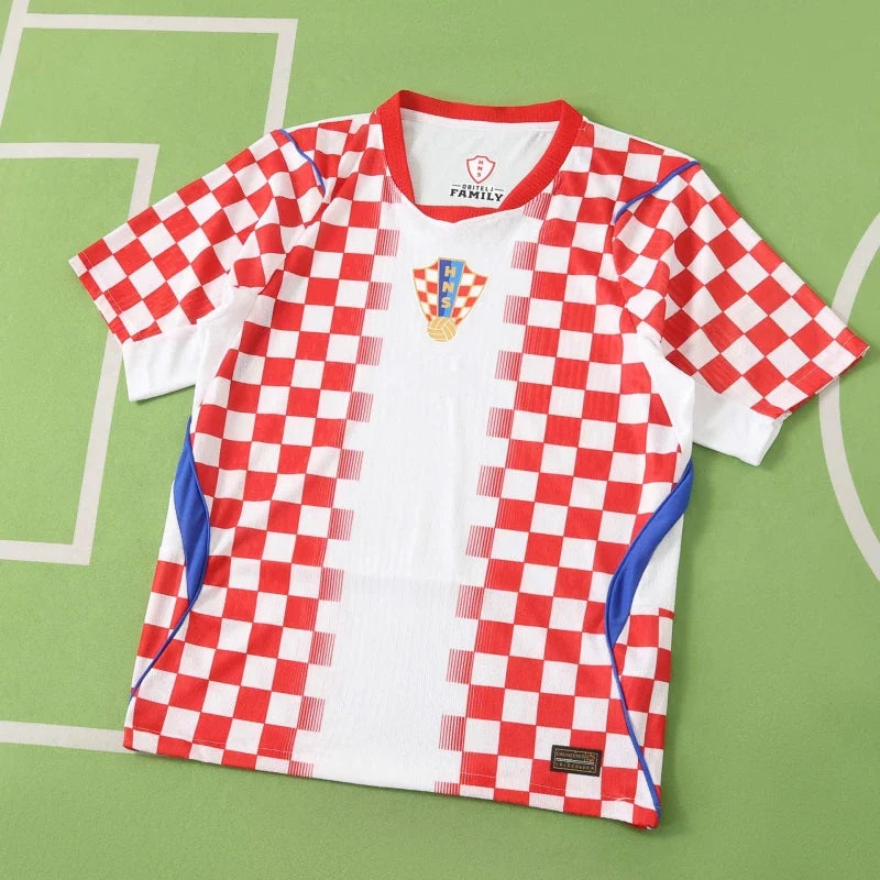 2026 Croatia World Cup Football Jersey Shirt Special Edition – Back View