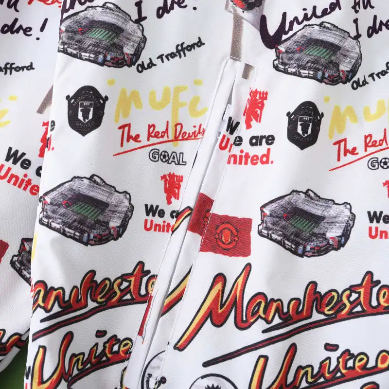 Manchester United F.C. Double Sides Windbreaker - Reversible Jacket – 7