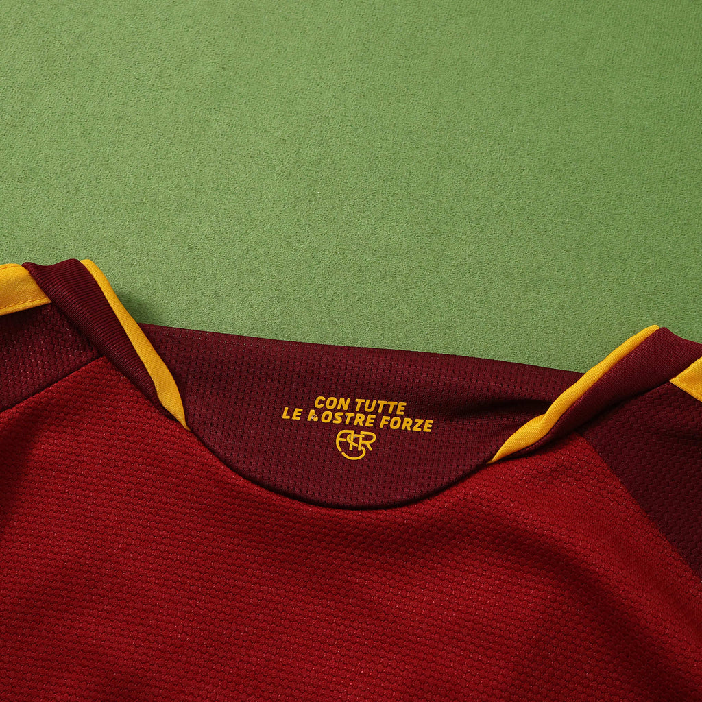 A.S Roma 2026-2027 Season Home Football Jersey Trikot Maillot V5