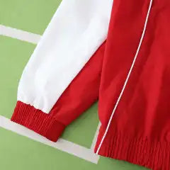 2025/26 Arsenal Season Red Windbreaker Windjacke – Detailed View