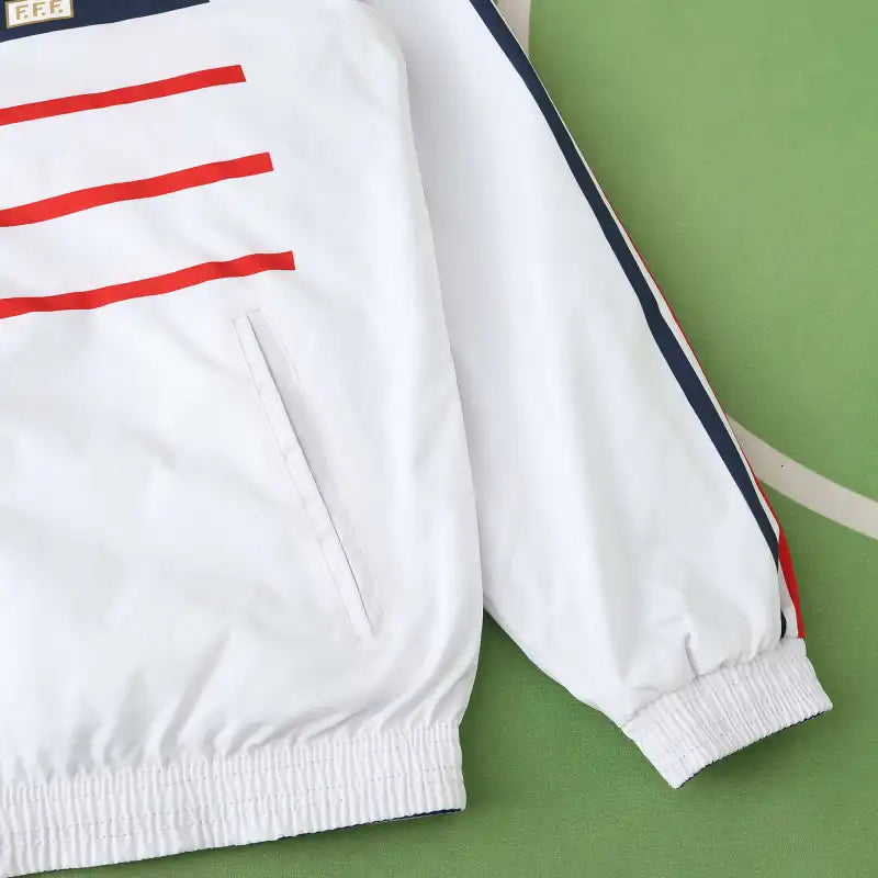 France Retro Vintage Double Sides Windbreaker - Reversible Jacket – 10