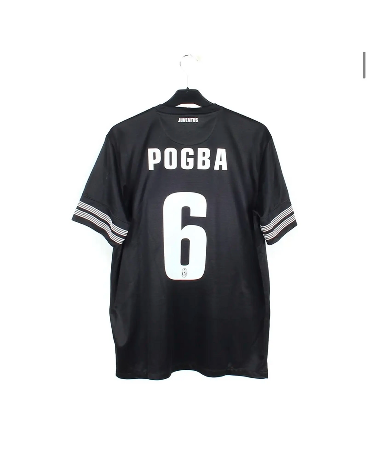 Paul Pogba Juventus Home 2012 2013 Season Retro Jersey – Back View
