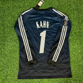2002 Germany World Cup Retro Goalkeeper Football Jersey Oliver Kahn – Back View