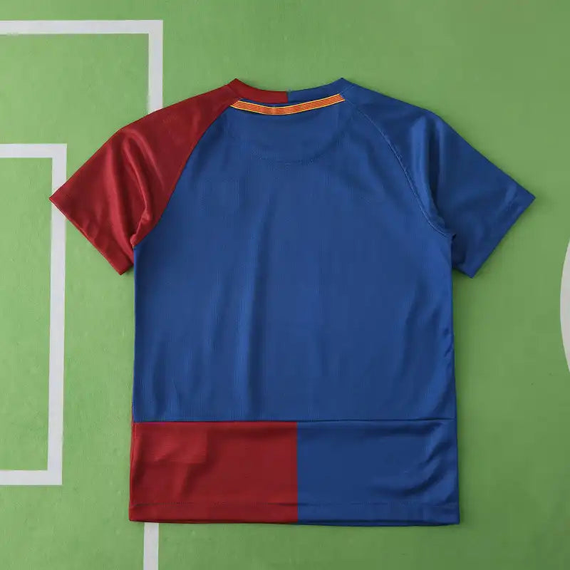 2009 Barcelona Final Home Retro Kids Football Kit – 5