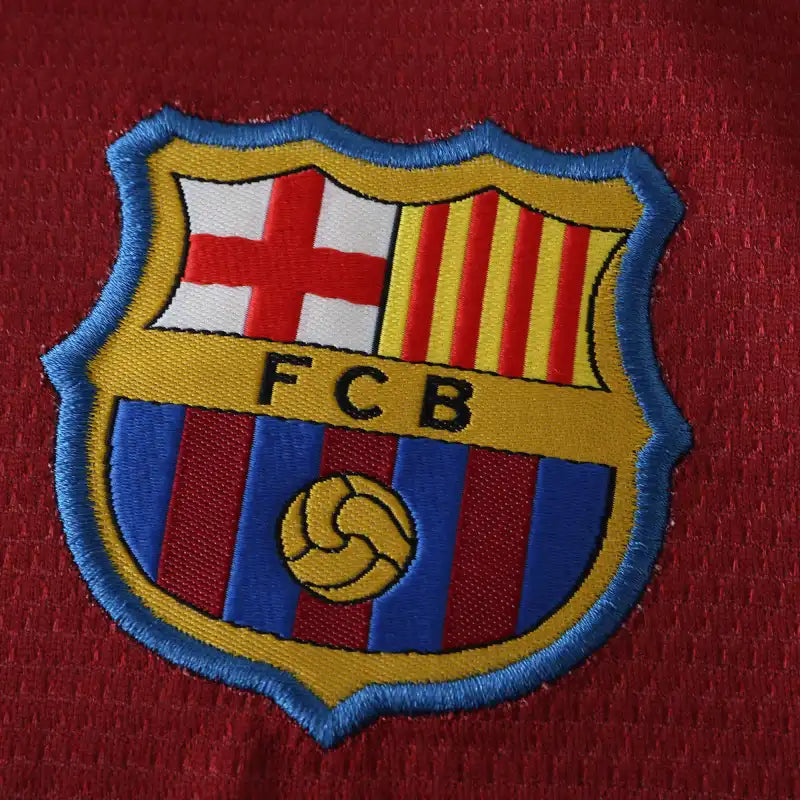 2009 Barcelona Final Home Retro Kids Football Kit – 7