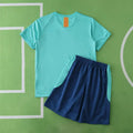 2010/11 Barcelona Away Retro Kids Football Kit – Back View