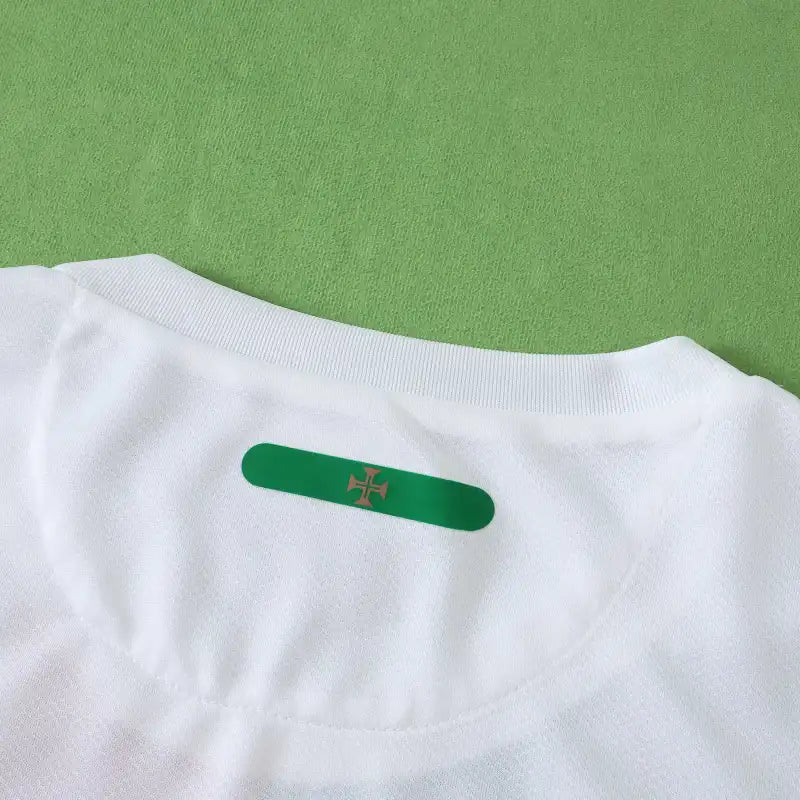2010 Portugal Away White Retro Football Jersey – 4