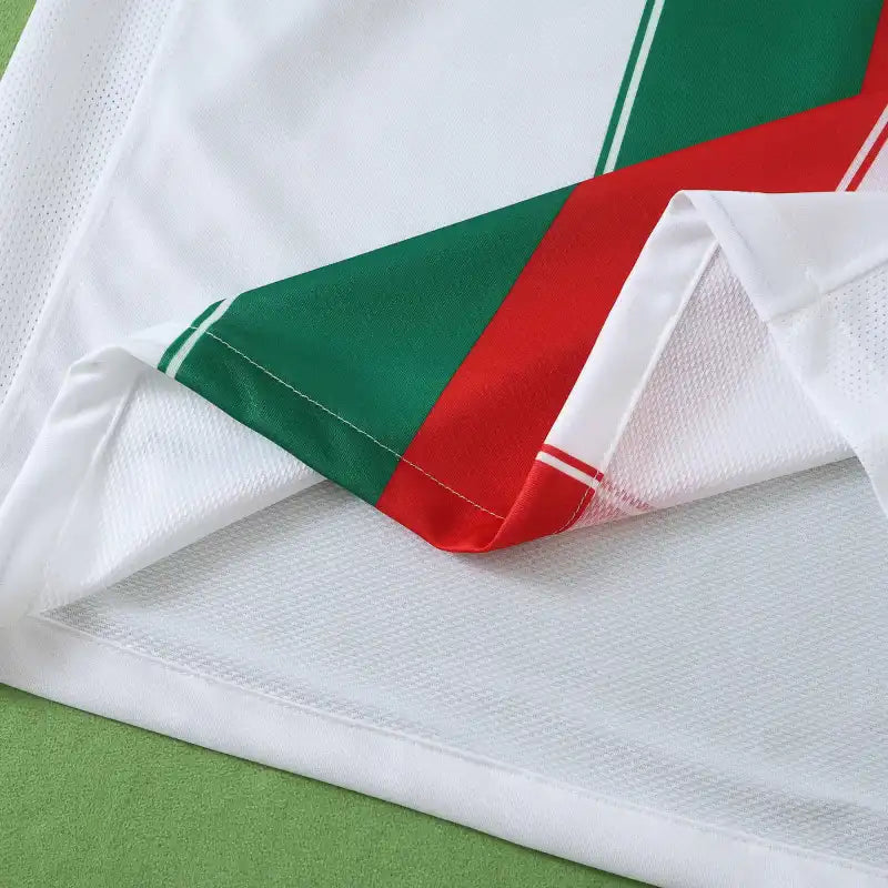 2010 Portugal Away White Retro Football Jersey – 5