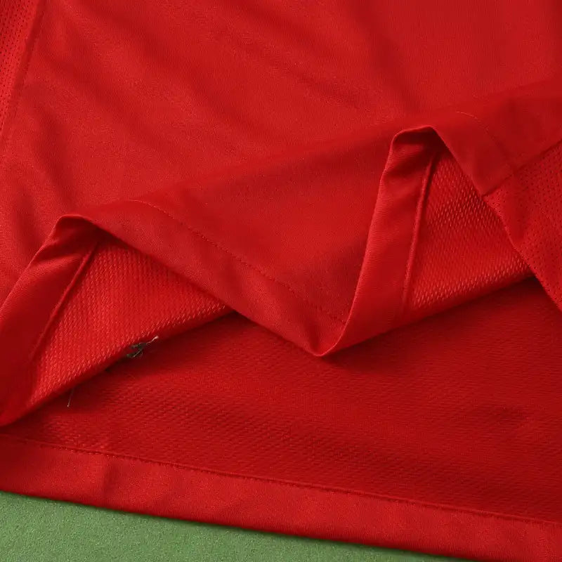 2010 Portugal Home Red Retro Football Jersey – 5