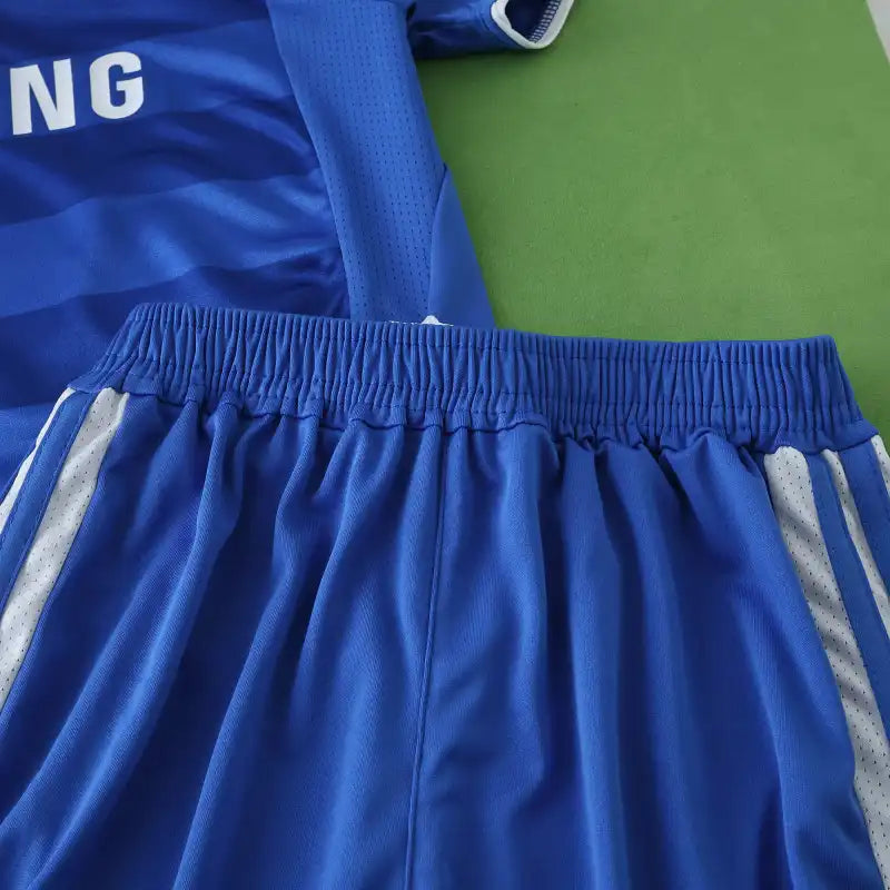 2012 Chelsea Champions League Final Home Retro Kids Football Kit – 8