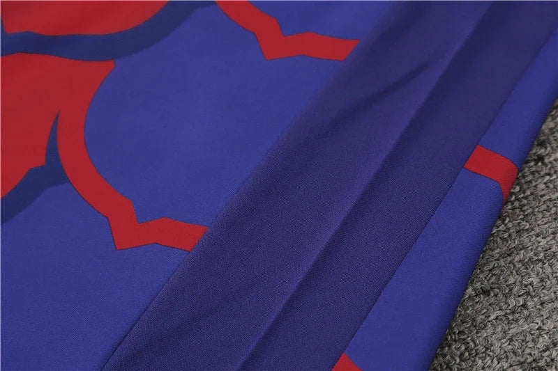 2025 Barcelona Red Blue Football Tracksuit Training Set – 6