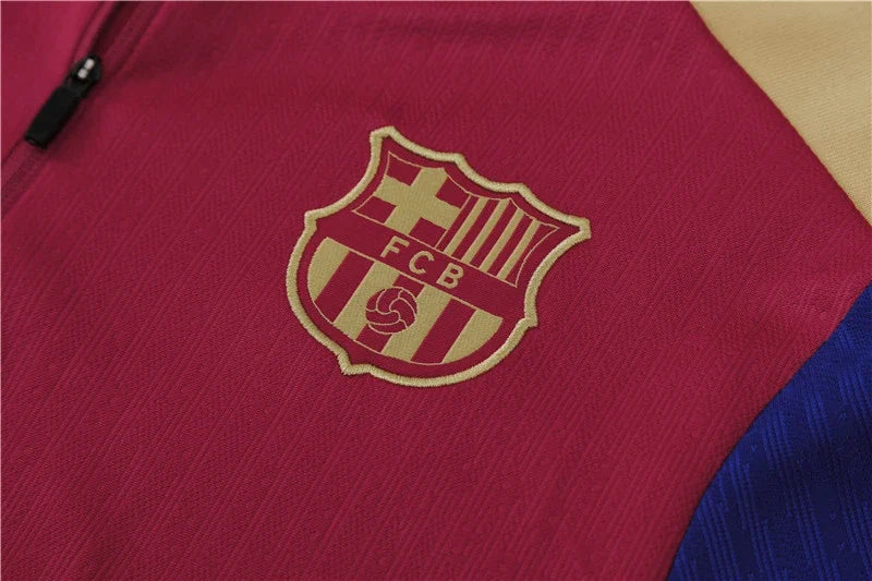 2025 Barcelona Red Football Tracksuit Training Set – 6