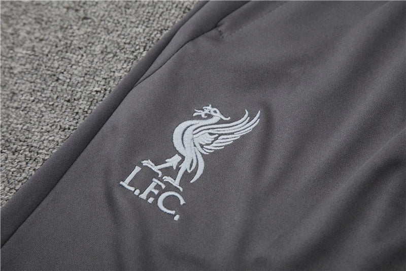 2025 Liverpool Grey Football Tracksuit Training Set – 10