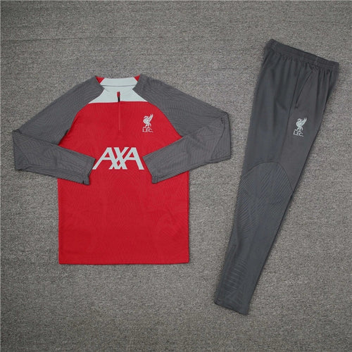 2025 Liverpool Red Football Tracksuit Training Set – Back View