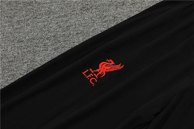 2025 Liverpool Yellow Football Tracksuit Training Set – Detailed View
