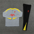 2025 Liverpool Yellow Football Tracksuit Training Set – Back View