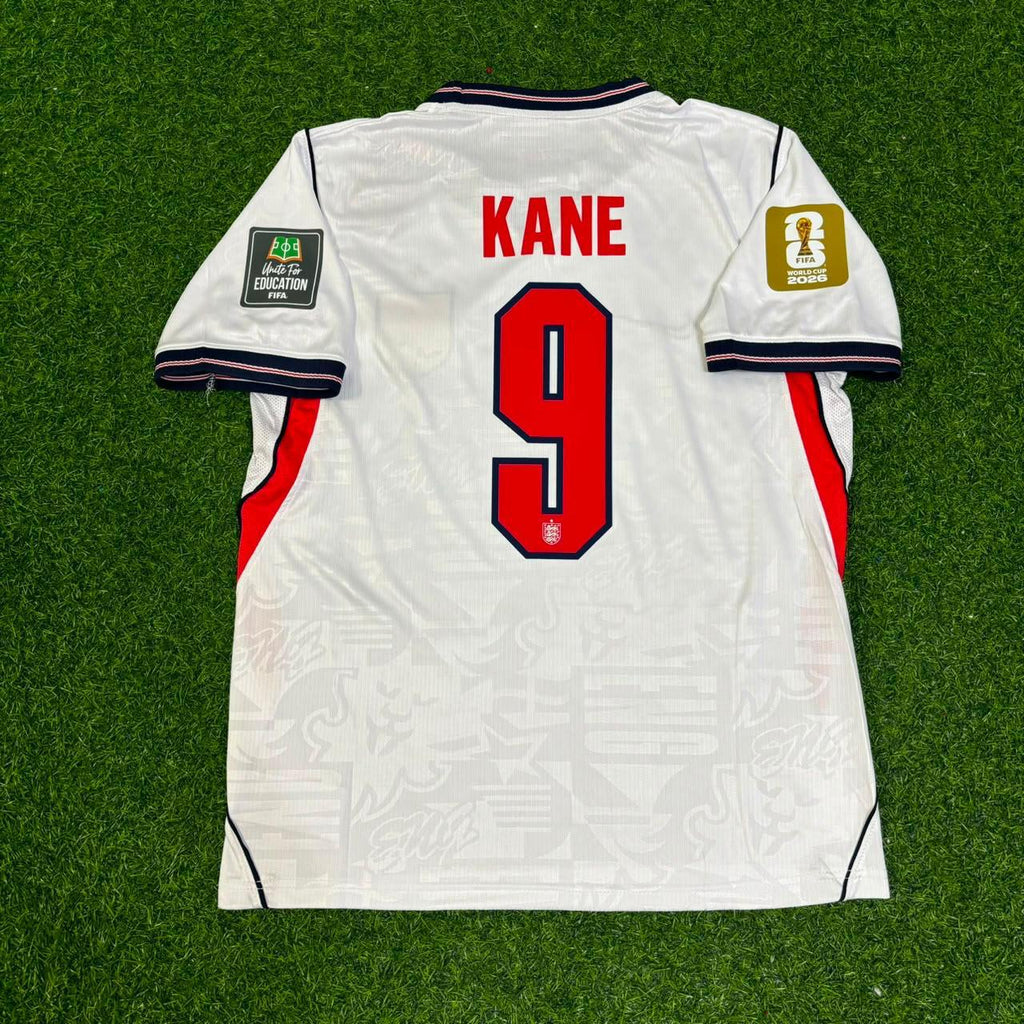 Harry Kane 2026 World Cup White Football Jersey – Back View