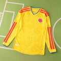 Colombia 2026 World Cup Home Long Sleeve Jersey – Back View
