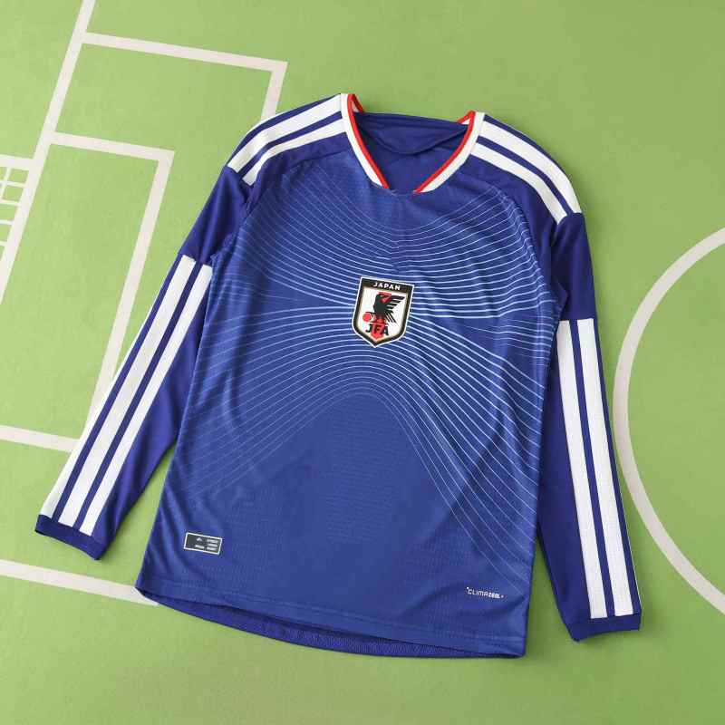 Japan 2026 World Cup Long Sleeve Jersey – Back View