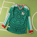 2026 Mexico World Cup Home Long Sleeve Football Jersey – Back View