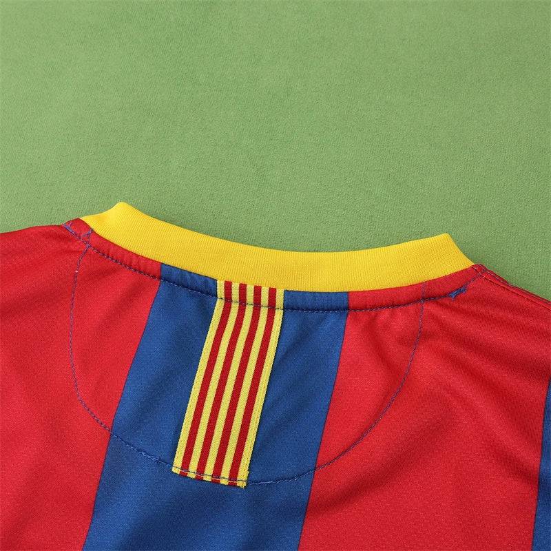 FC Barcelona 10/11 Season Home final match RetroJersey – 4