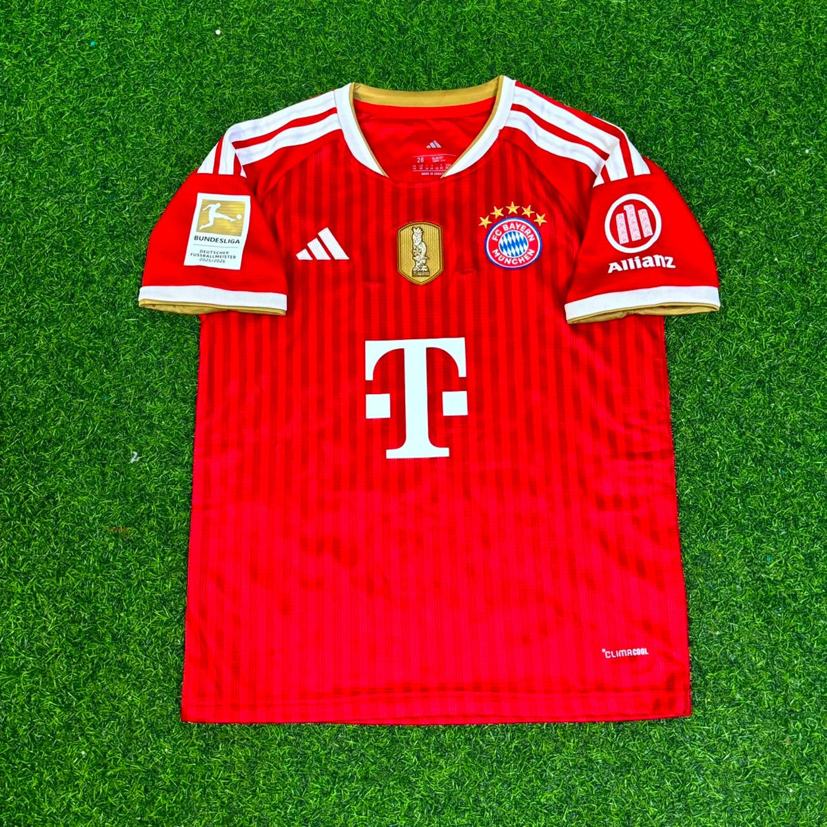 Bayern Munich 2026 Bundesliga Champions Football Jersey – Joshua Kimmich #6 – Front View