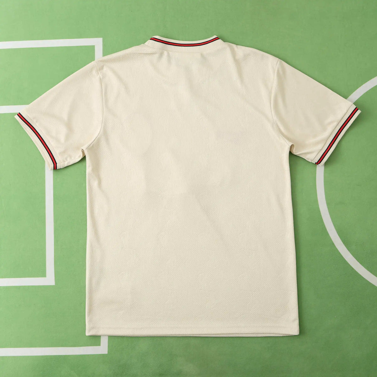 1996 Liverpool 1997 Retro Away White Retro Football Jersey – Front View