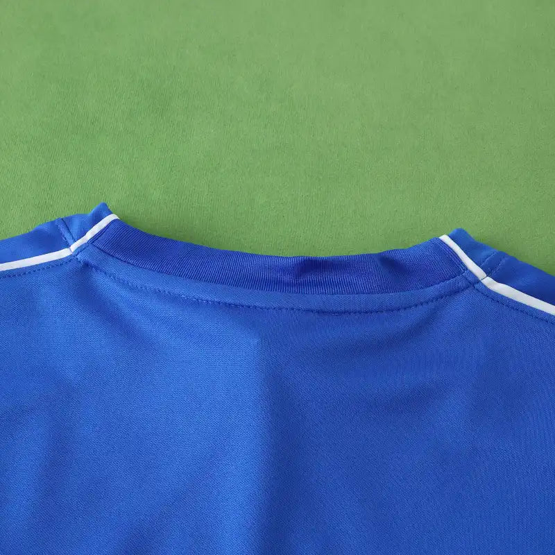 Juventus FC 99/00 Season Away Blue Retro Football Jersey – Detailed View