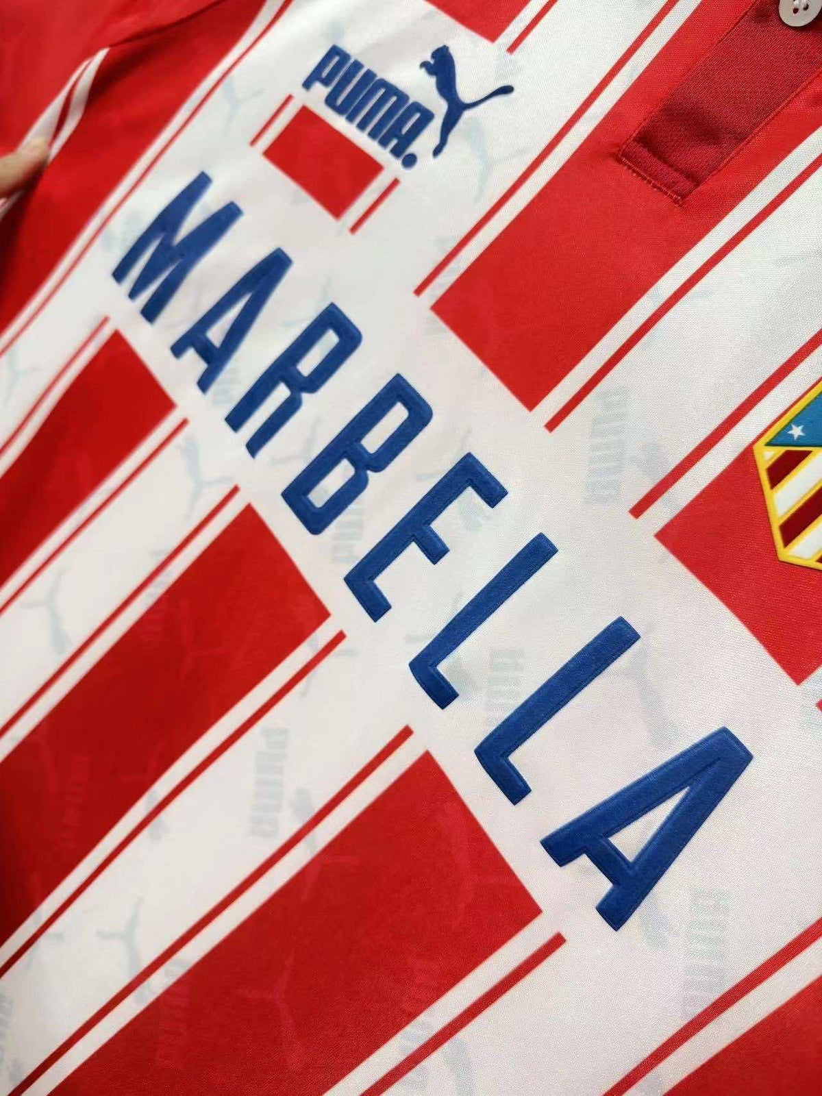 Atlético de Madrid 1994-1995 Season Home Retro Football Jersey Trikot Maillot V3
