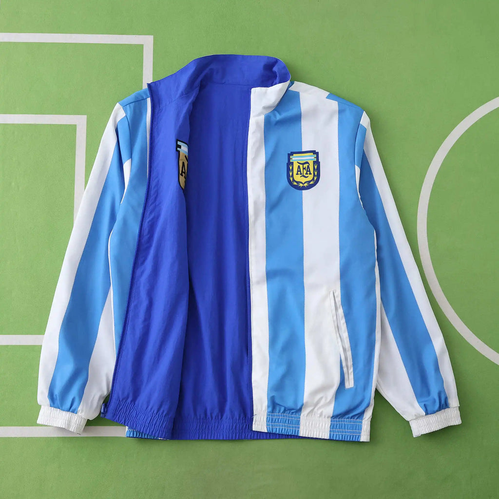 Argentina 2025-26 Both Sides New Season Windbreaker Windjacke – Front View