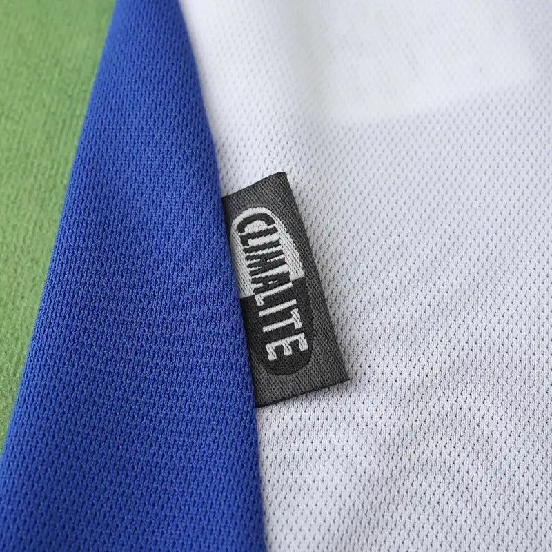 Giorgos Karagounis Greece EURO 2004 Final Blue Retro Home Kit Jersey – 8